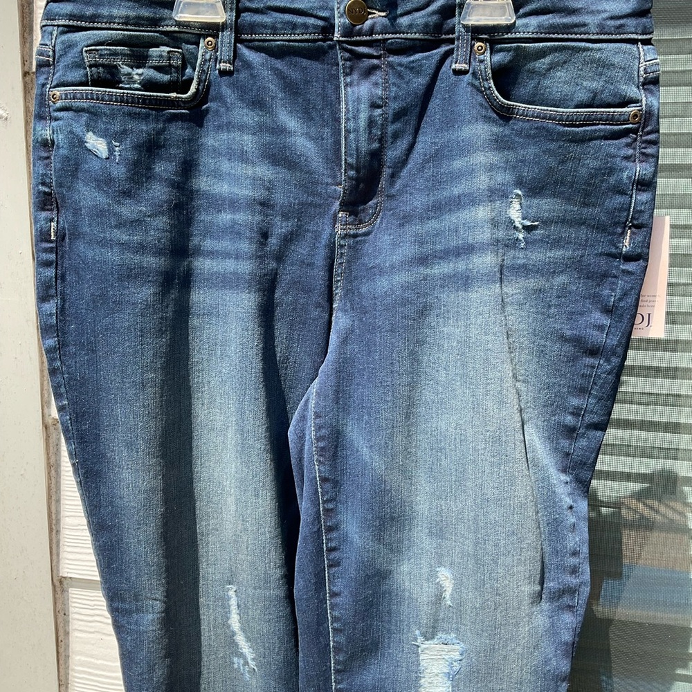 NWT NYDJ Blue Women's Jeans Size 12 - Picture 3 of 9